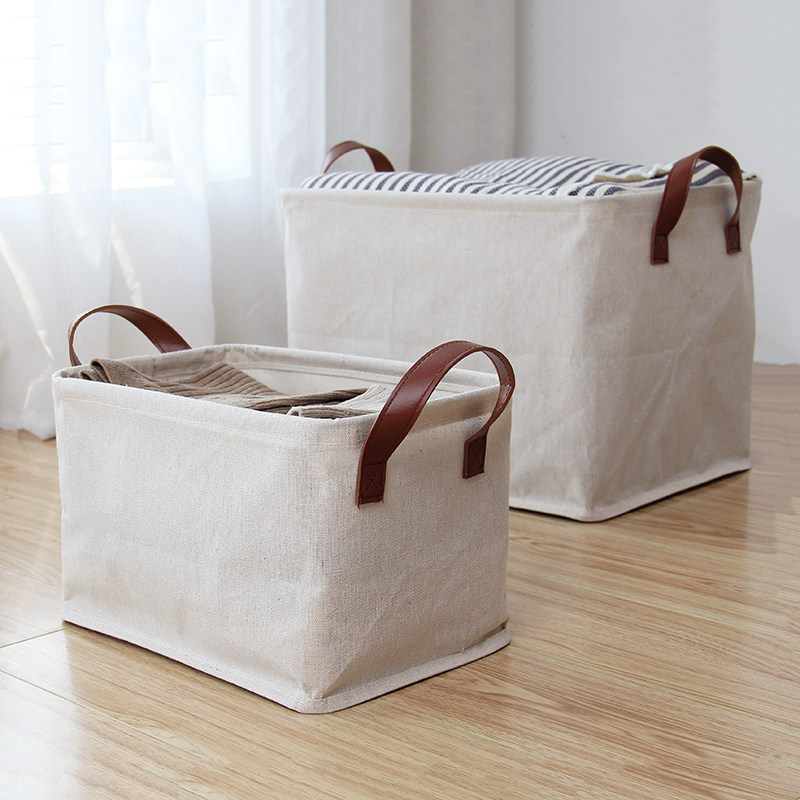 Linum Home Textiles - Simple Style Pure Color Home Storage