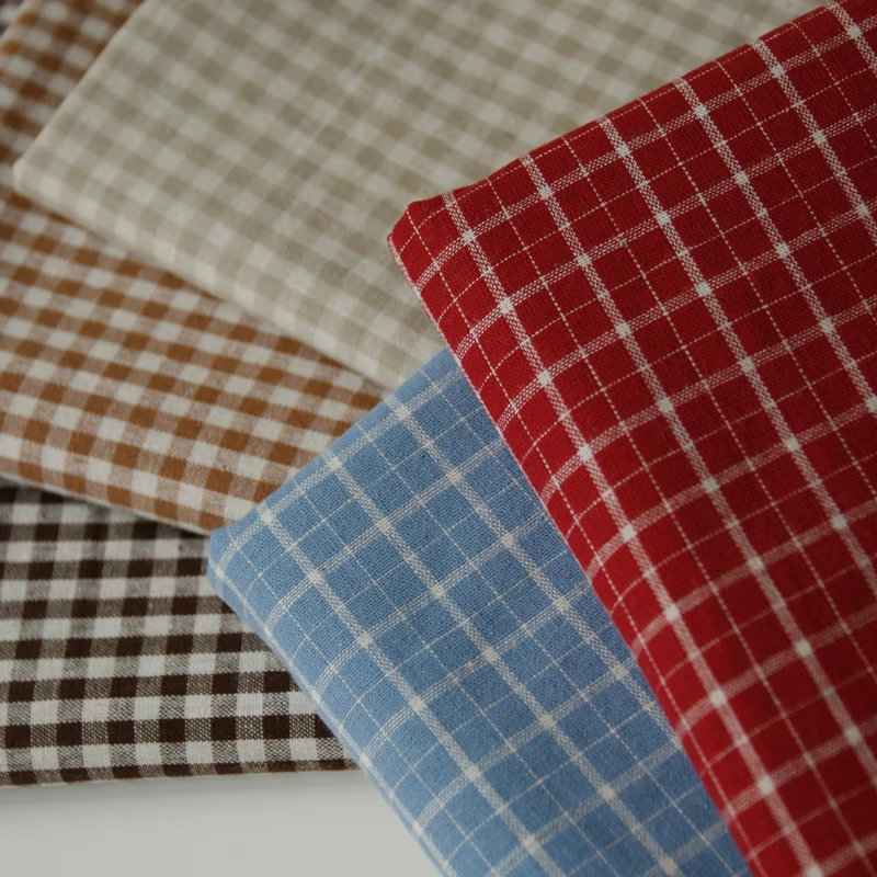 Linum Home Textiles - 140x50cm Retro Vintage Red Blue Linen