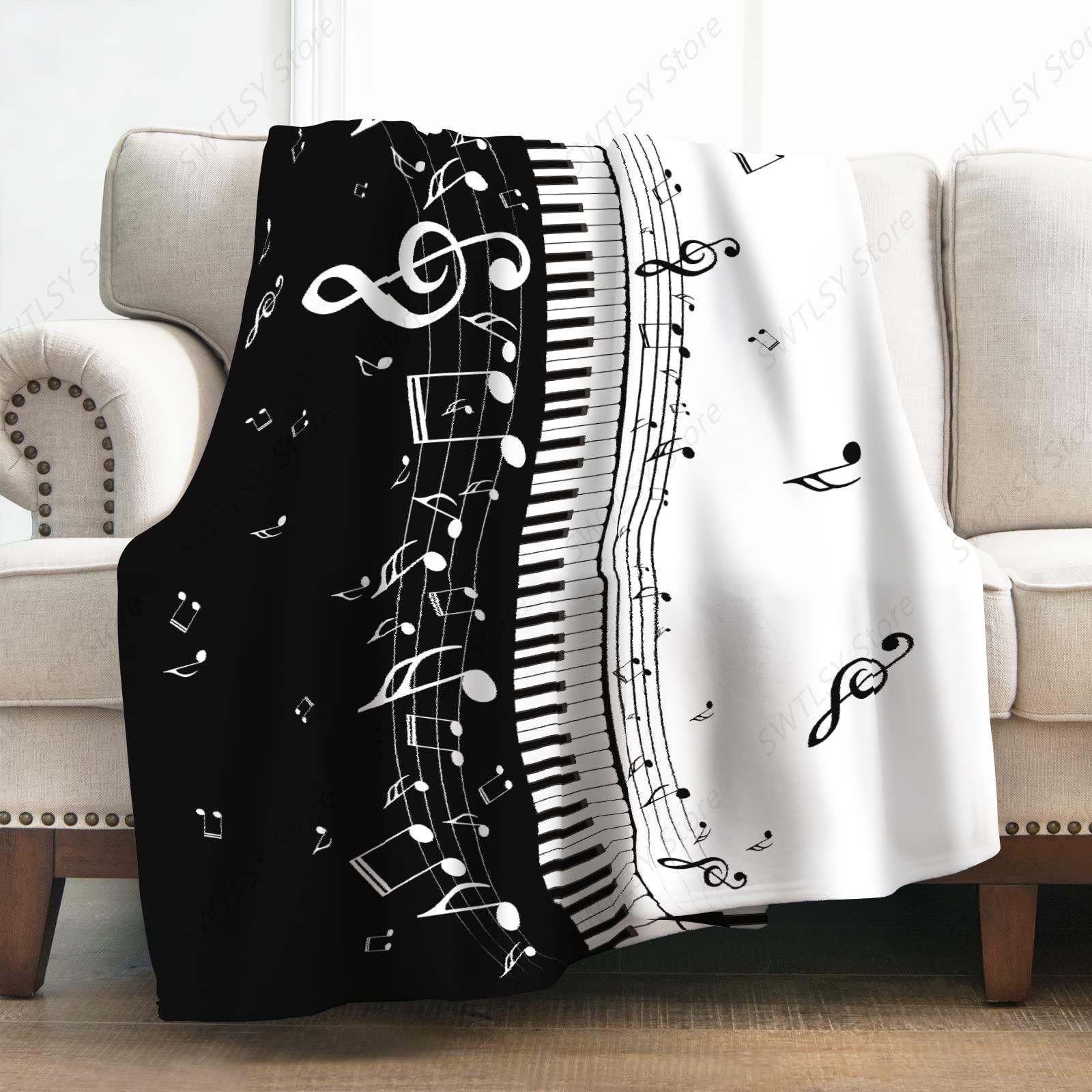 Home Textiles Notes - Music Blanket Gifts for Women Girls