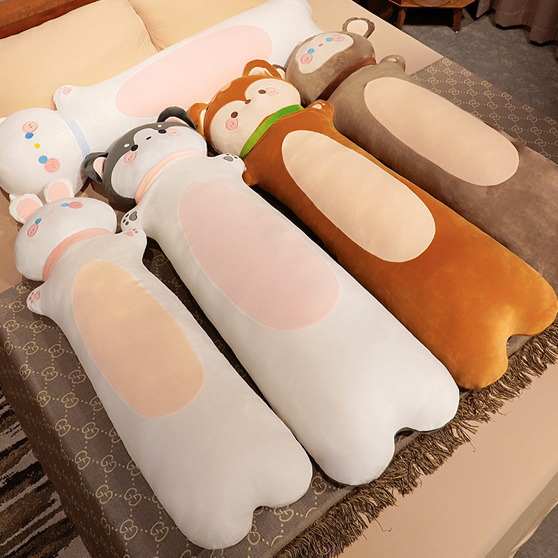 Bolster Pillow Long - 80/110/130CM Cute Soft Long Fox Cat