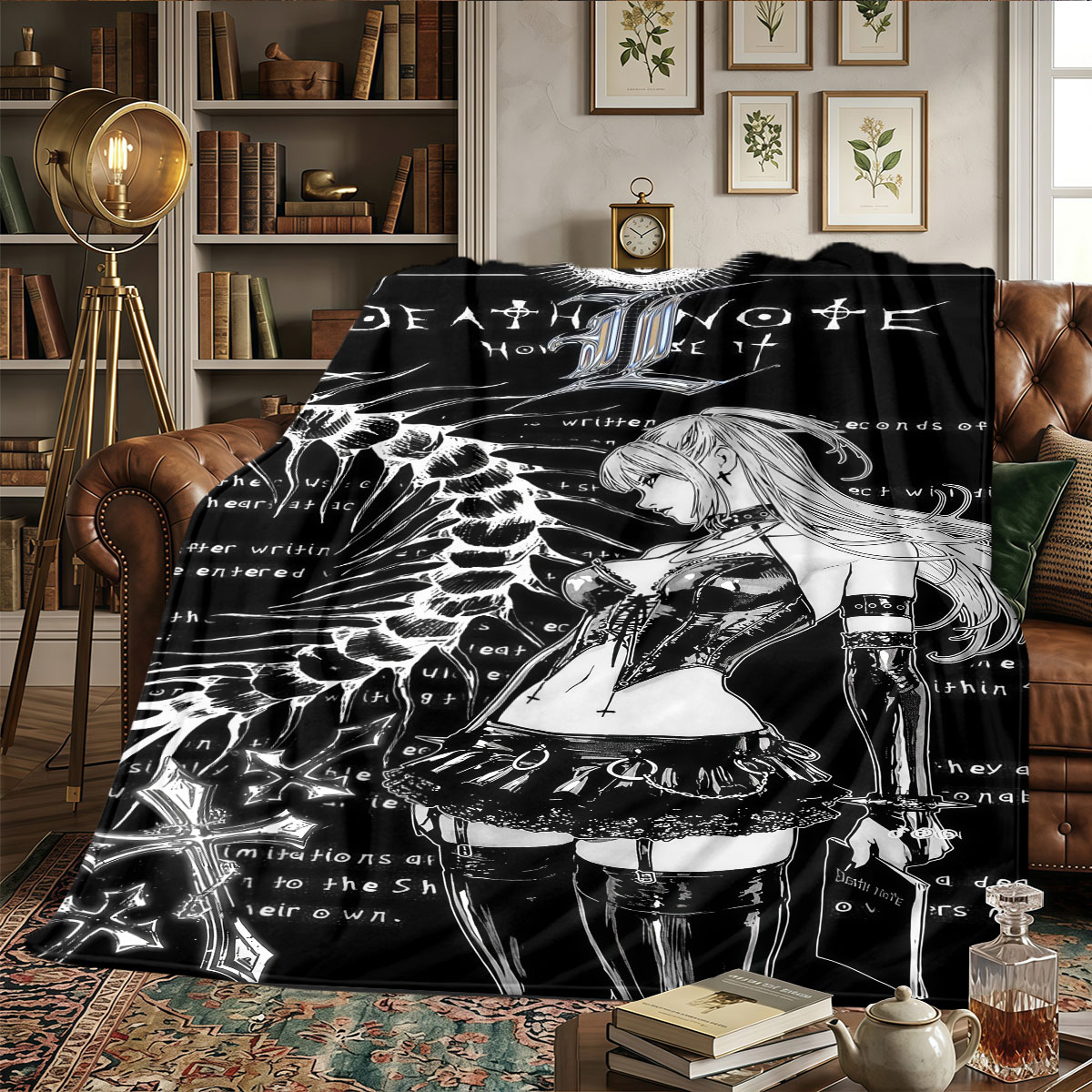 Home Textiles Notes - Death Note Patterns Home Blanket Suitable