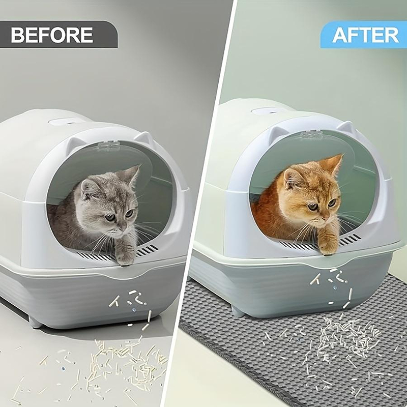 Cat Litter Mat 2-Layer Design  - Mattress Protector Waterproof ulasan dan harga