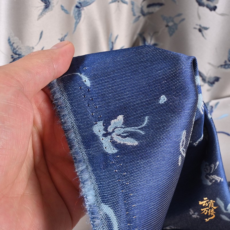 Relief embroidery fabric soft  - Home Textiles Design ulasan dan harga