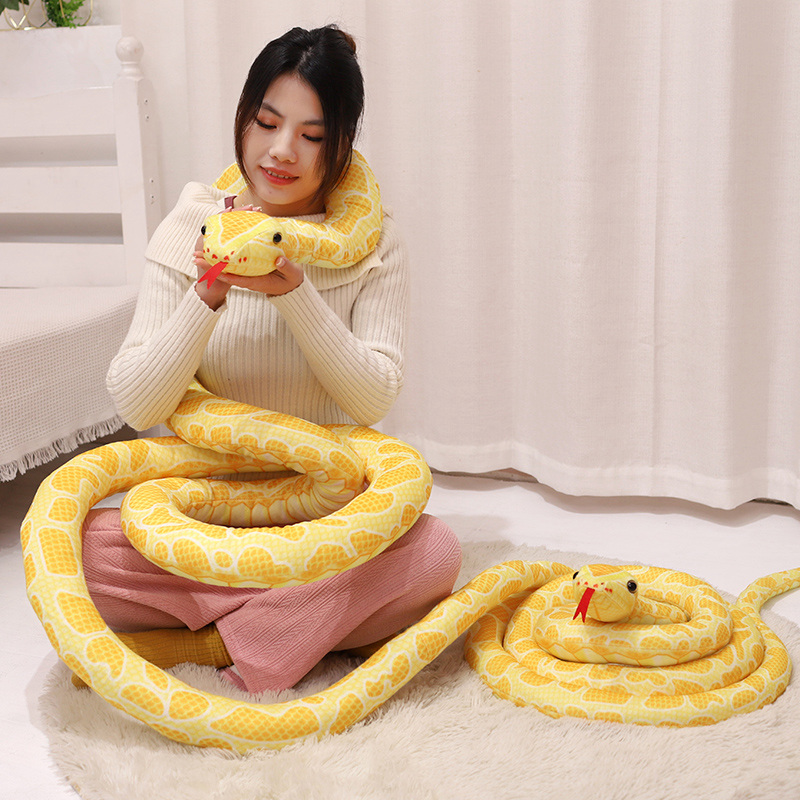 400cm Large Size Giant Snake C - Bolster Pillow Long ulasan dan harga