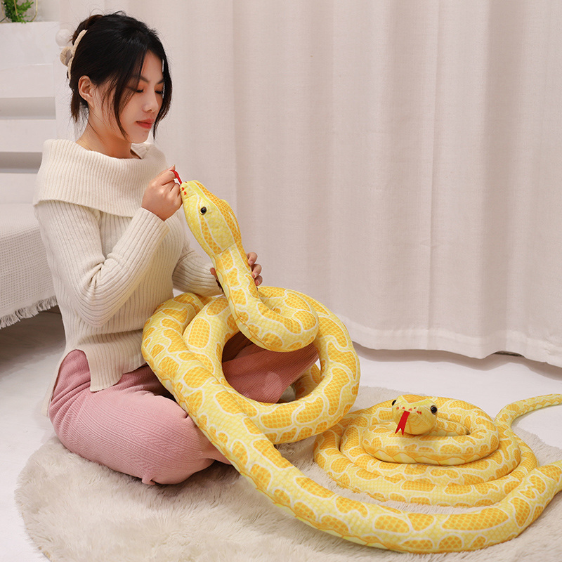 400cm Large Size Giant Snake C - Bolster Pillow Long ulasan dan harga