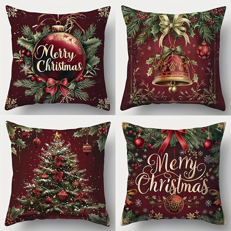 Festive Christmas Pillowcases: - Home Textiles News ulasan dan harga