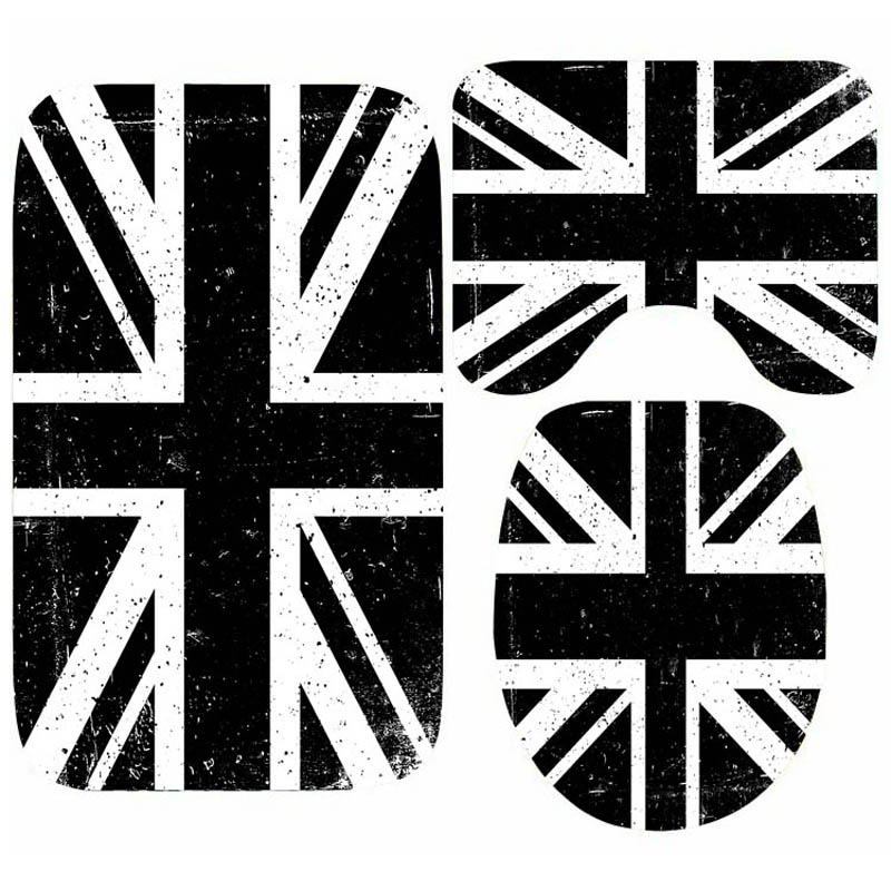 Grunge Black and White Union J - Home Textiles Uk ulasan dan harga