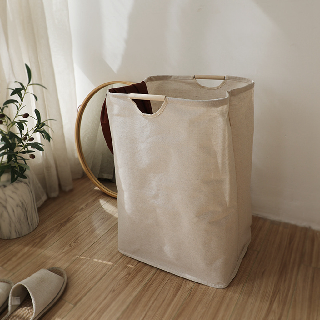 Laundry Basket Cotton Linen Fo - Linum Home Textiles ulasan dan harga