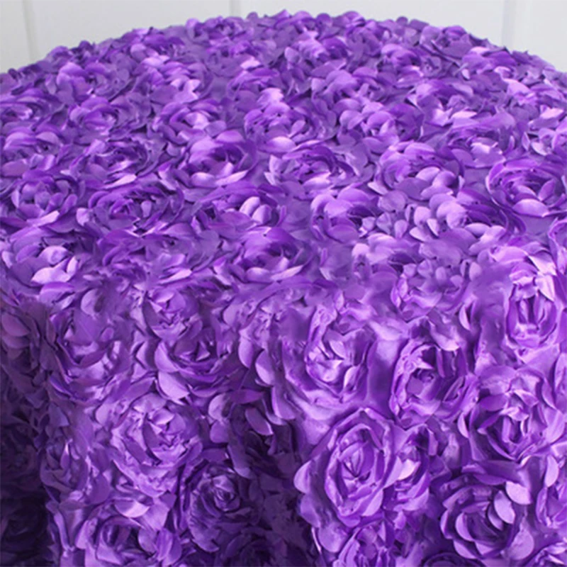 3D Rose Petal Tablecloth Carpe - Home Textiles News ulasan dan harga
