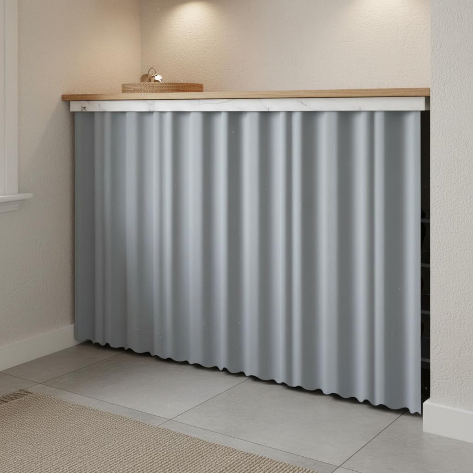 Hook and Loop Cabinet Curtain  - Home Textiles Design ulasan dan harga