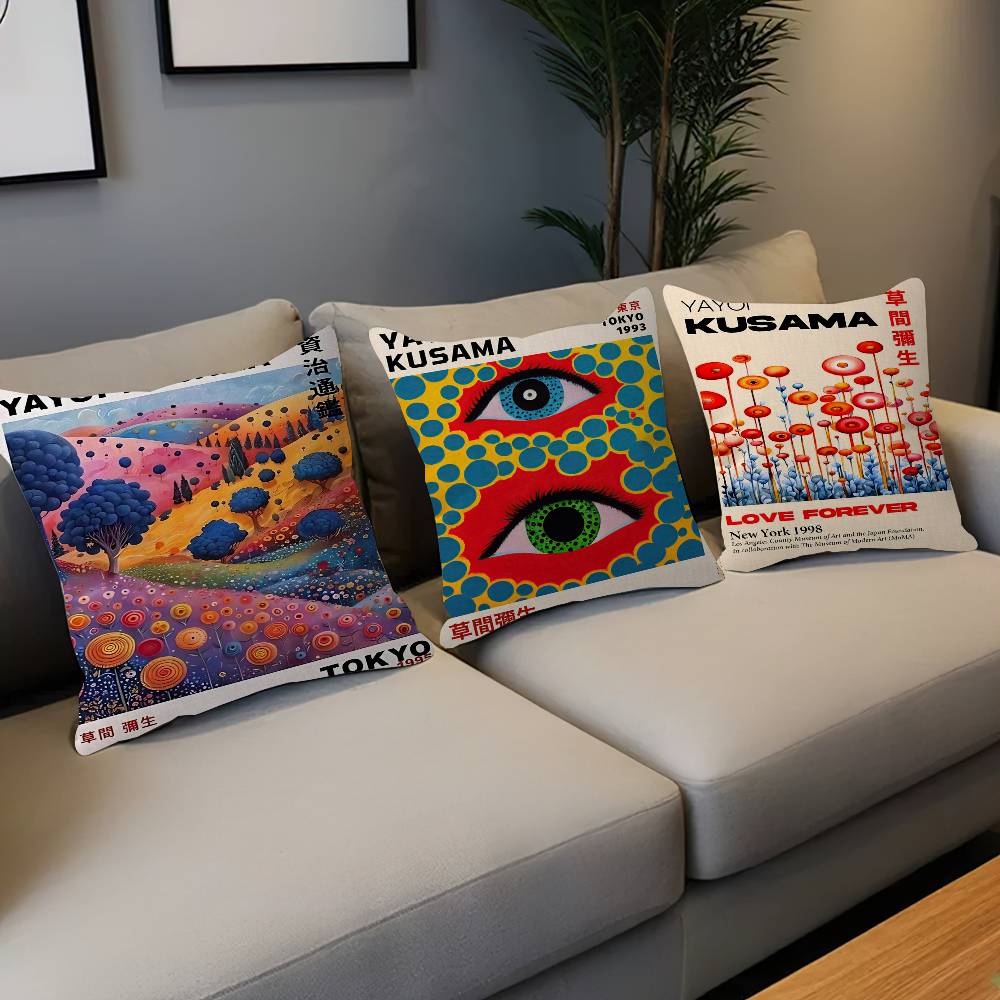 Nordic Japanese Yayoi Kusama I - Japanese Home Textiles ulasan dan harga