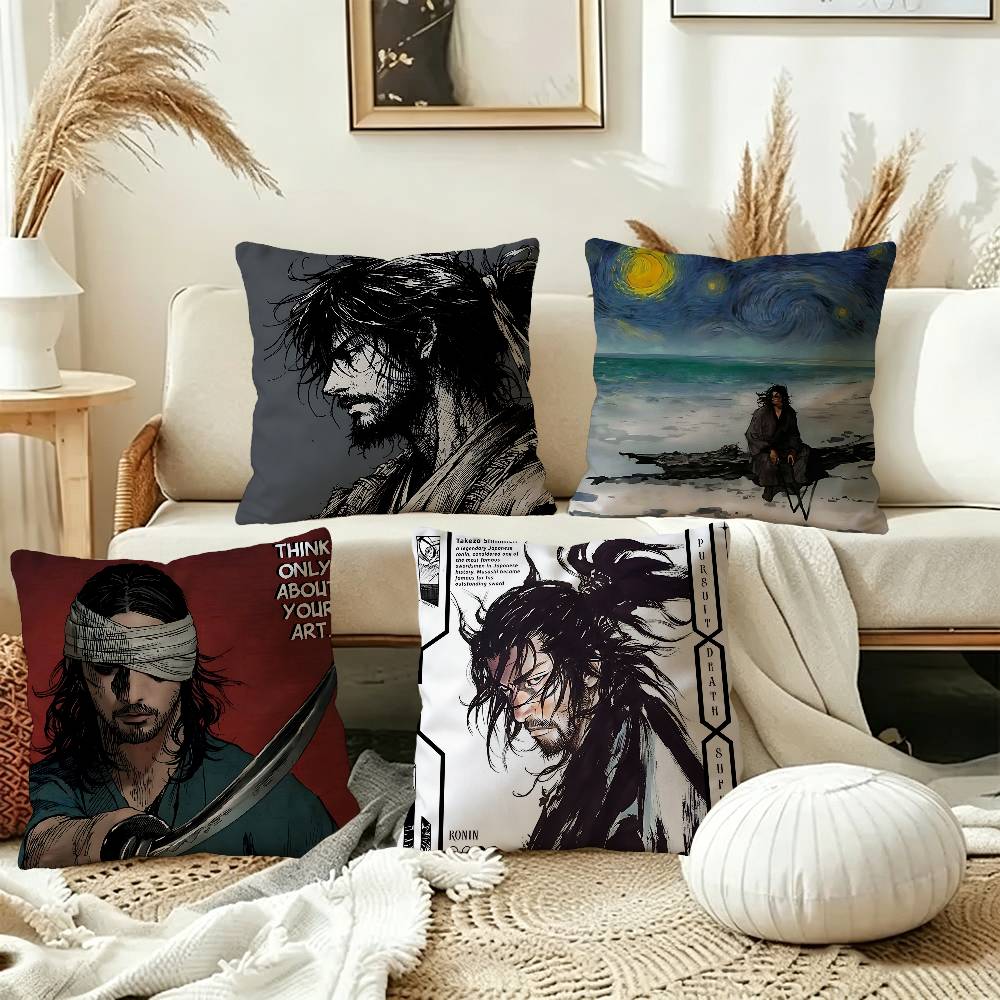 Japanese Samurai Miyamoto Musa - Japanese Home Textiles ulasan dan harga