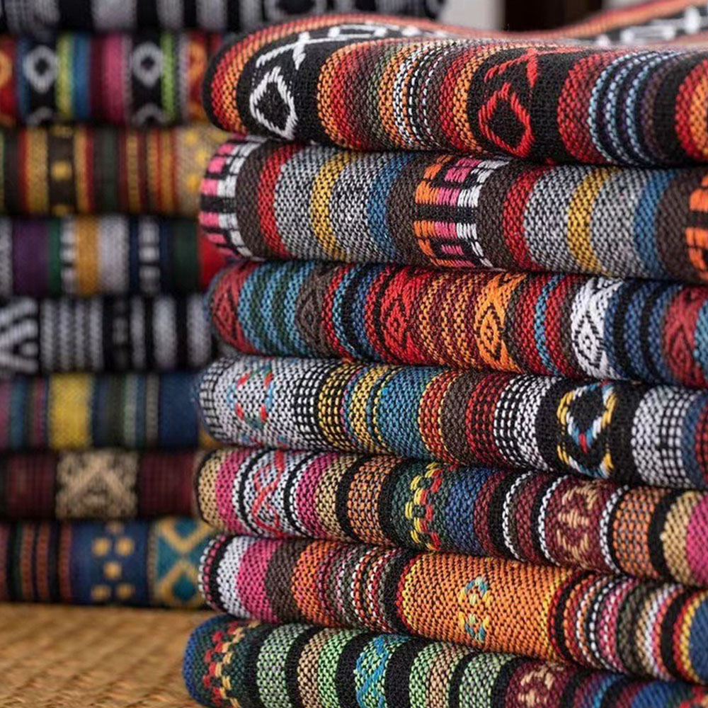 Ethnic Bag Curtain Cotton Line - Linum Home Textiles ulasan dan harga