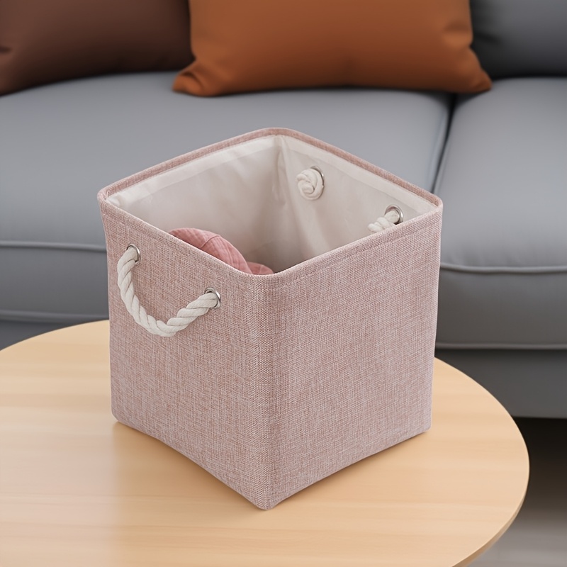 2Pcs/Cotton and Linen Storage  - Linum Home Textiles ulasan dan harga