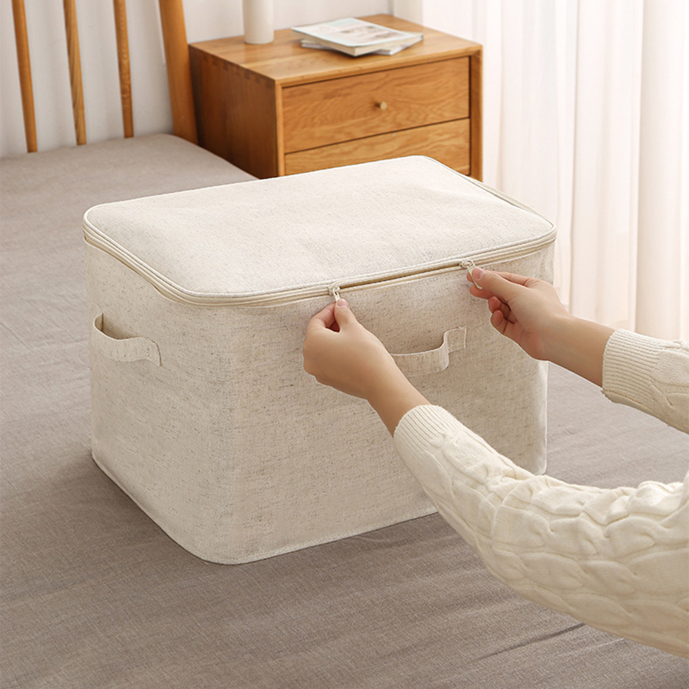 Foldable Home Storage Bag Cott - Linum Home Textiles ulasan dan harga