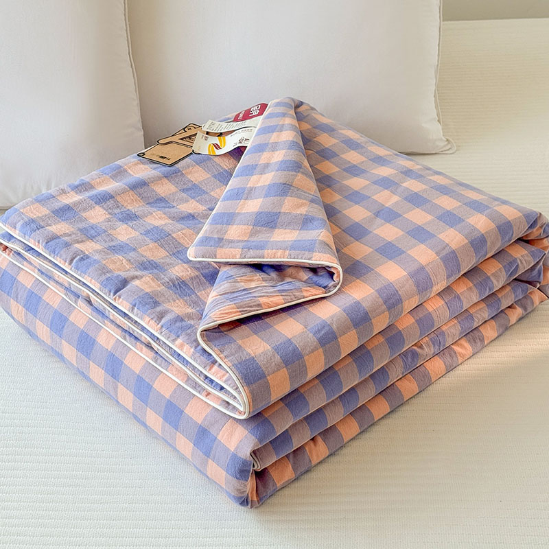 Japanese Plaid Printed Summer  - Japanese Home Textiles ulasan dan harga