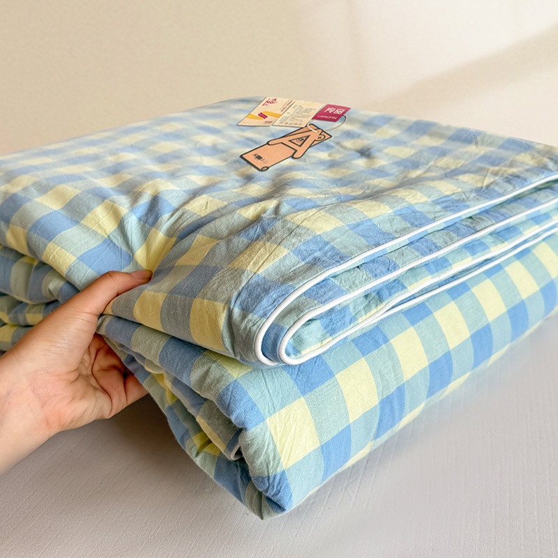 Japanese Plaid Printed Summer  - Japanese Home Textiles ulasan dan harga