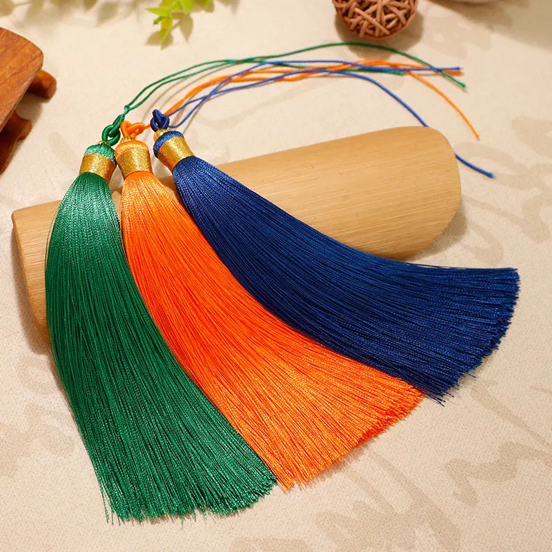 1PC 13CM Craft Tassels Silk Ha - Home Textiles Design ulasan dan harga