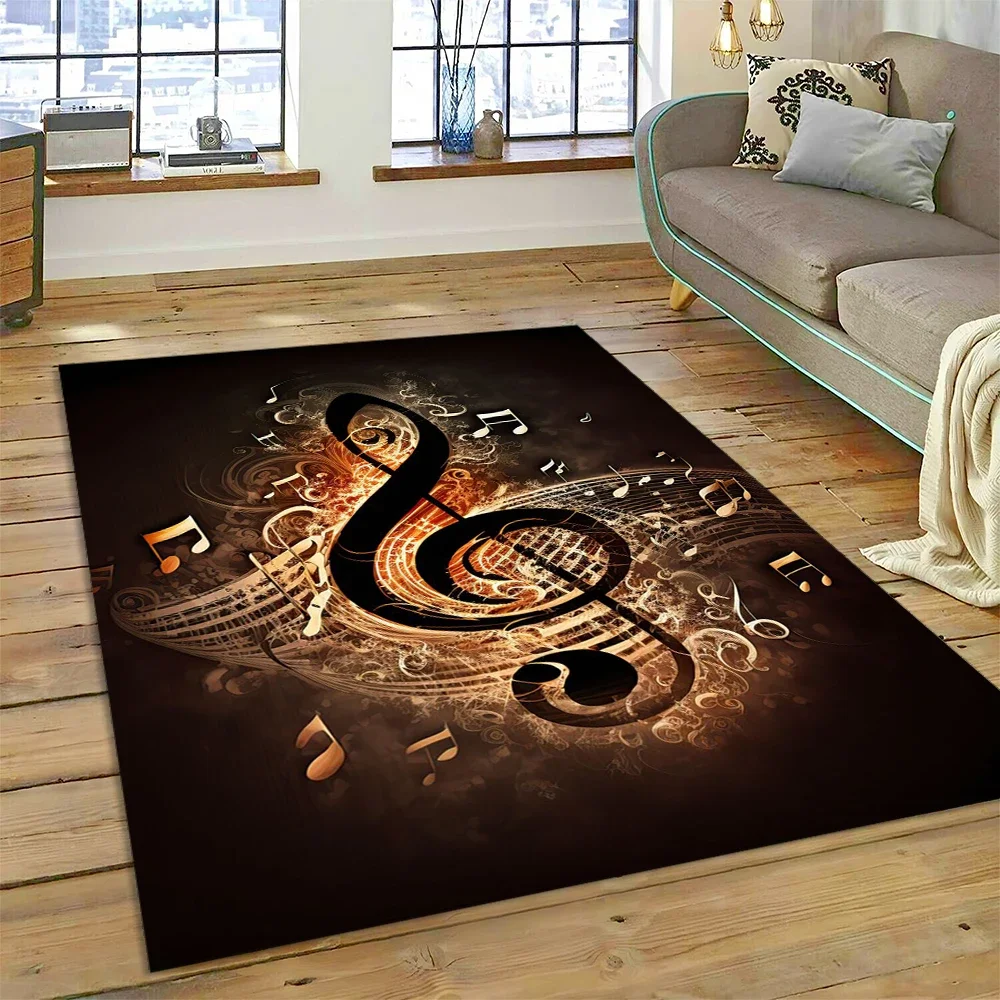 Colorful Musical Note Music Sc - Home Textiles Notes ulasan dan harga