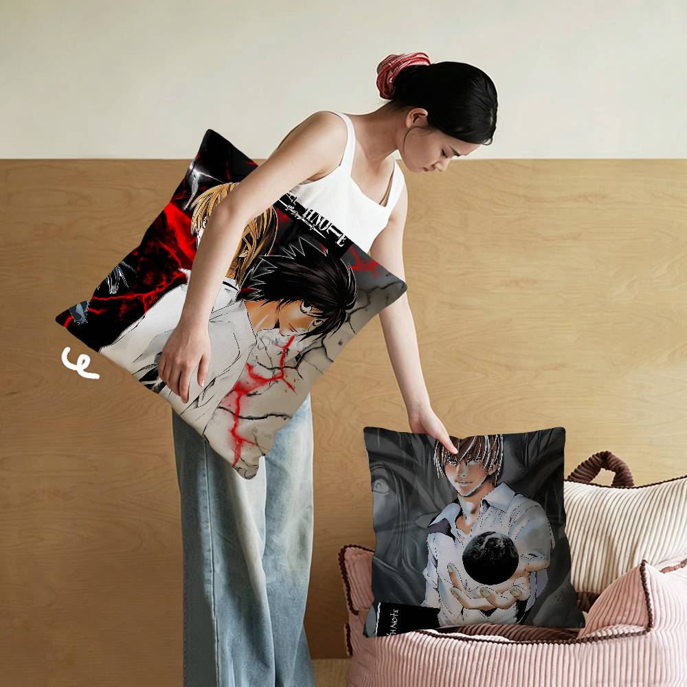 Hot Anime Death Note Pillow Co - Home Textiles Notes ulasan dan harga