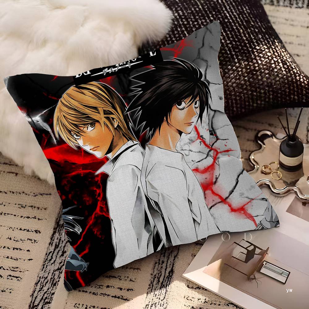 Hot Anime Death Note Pillow Co - Home Textiles Notes ulasan dan harga