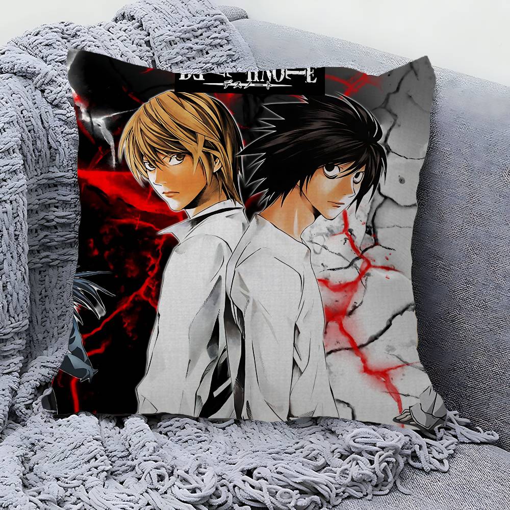 Hot Anime Death Note Pillow Co - Home Textiles Notes ulasan dan harga