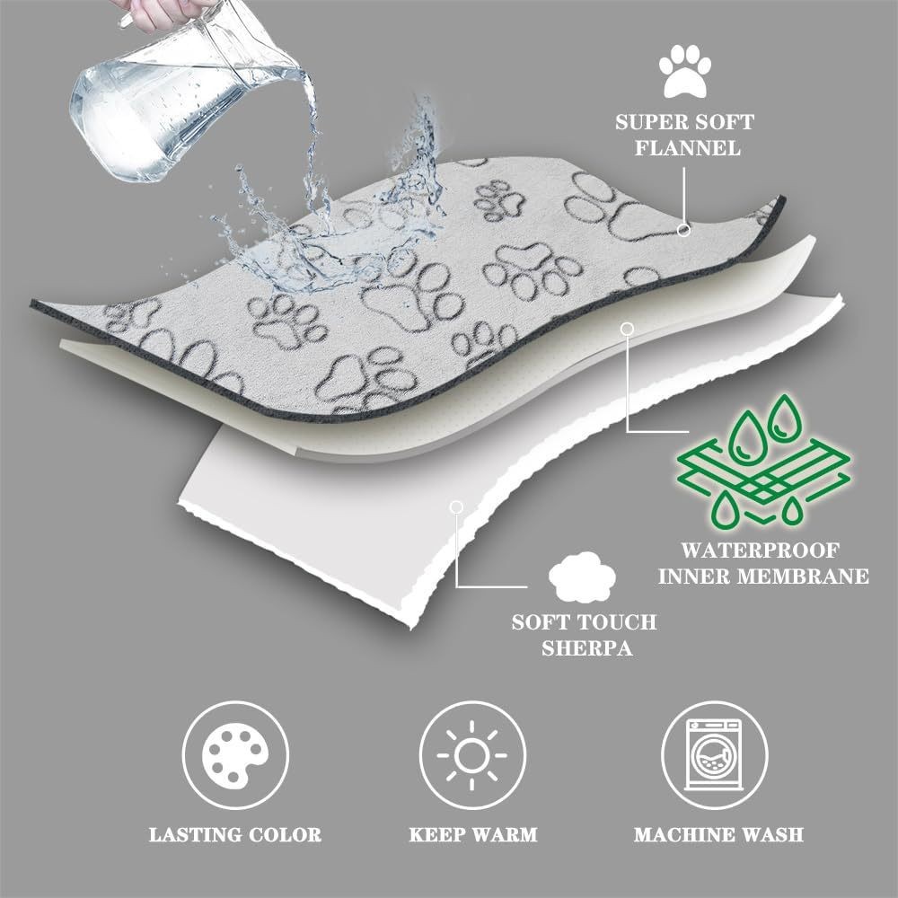Pet Blanket Waterproof Flannel - Mattress Protector Waterproof ulasan dan harga