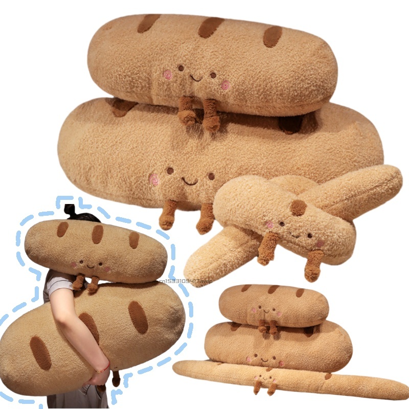 Soft Long Baguett Throw Pillow - Bolster Pillow Long ulasan dan harga