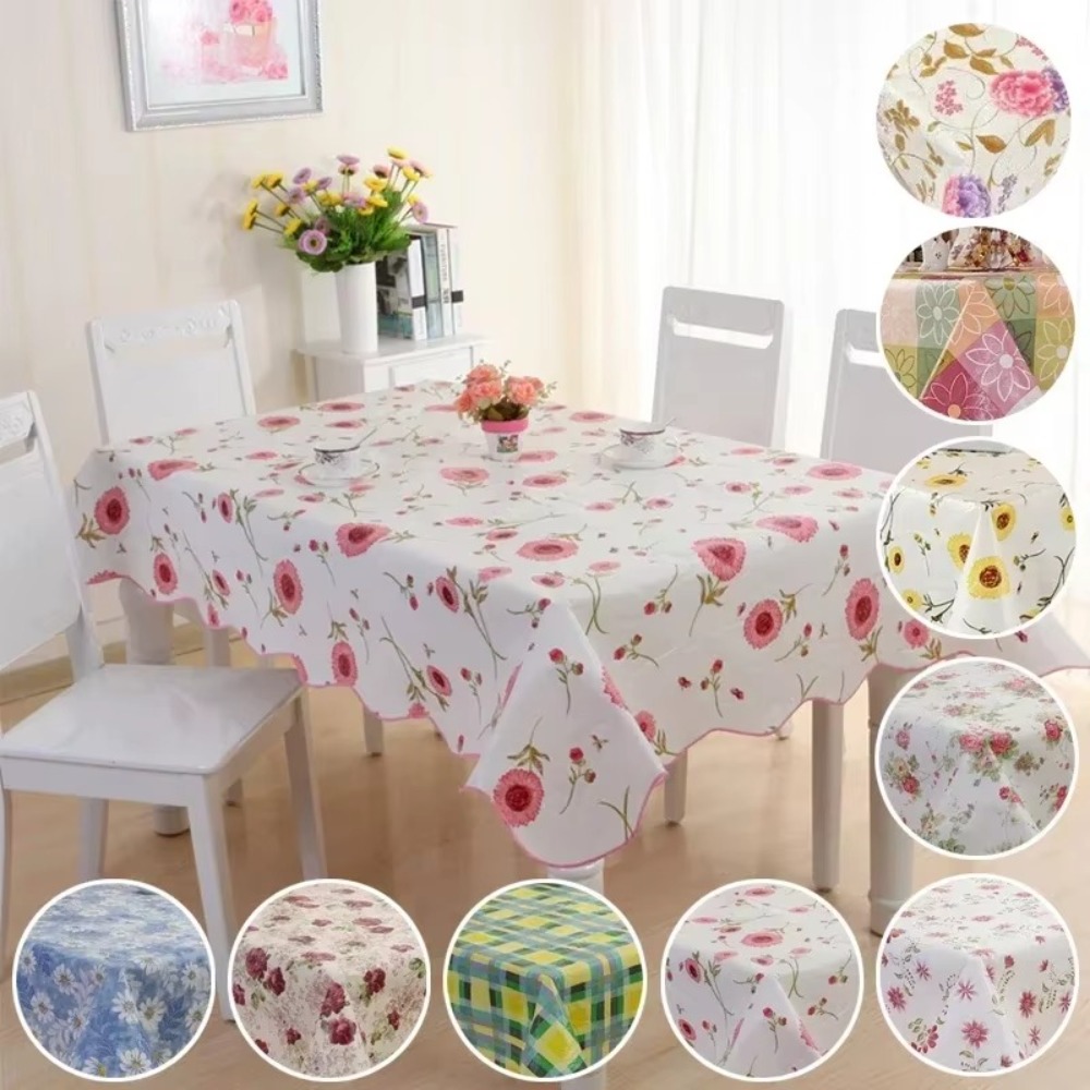 Waterproof PVC Table Cloth Hom - Home Textiles News ulasan dan harga