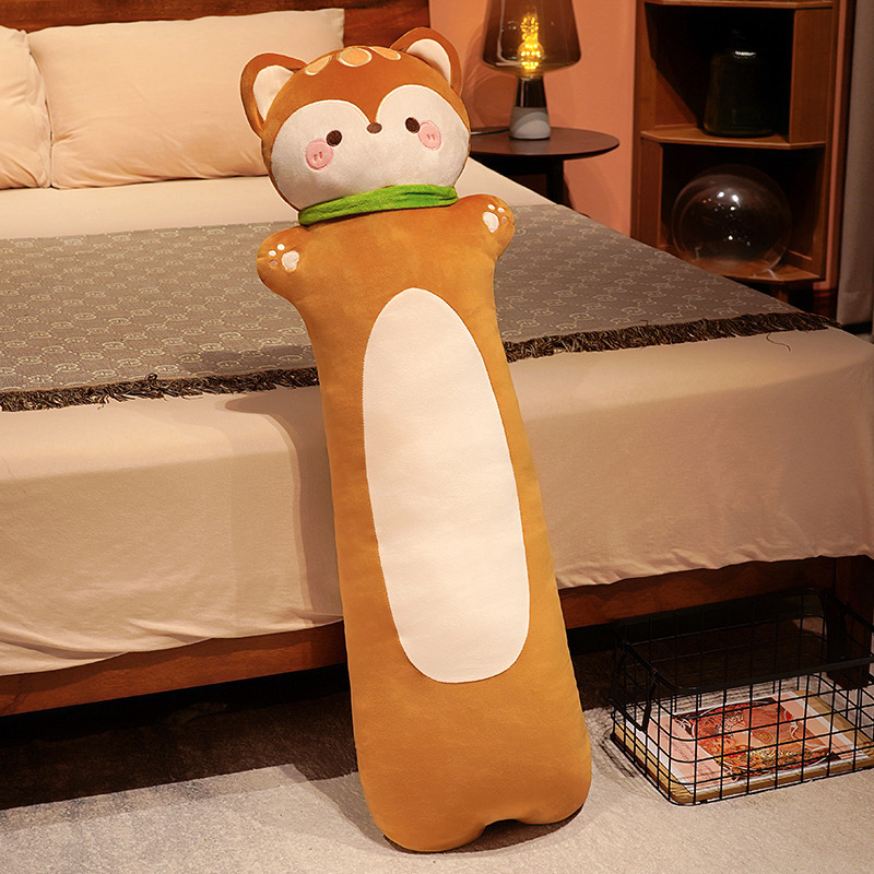 80/110/130CM Cute Soft Long Fo - Bolster Pillow Long ulasan dan harga