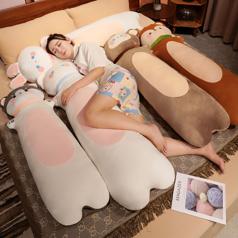 80/110/130CM Cute Soft Long Fo - Bolster Pillow Long ulasan dan harga