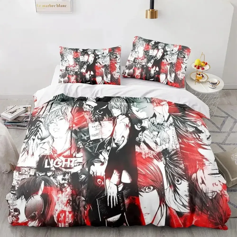 Death Note 3D Print Anime Comf - Home Textiles Notes ulasan dan harga