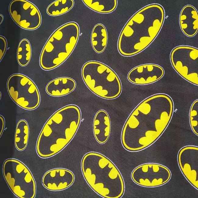140cm Width Cartoon Batman Log - Home Textiles Design ulasan dan harga