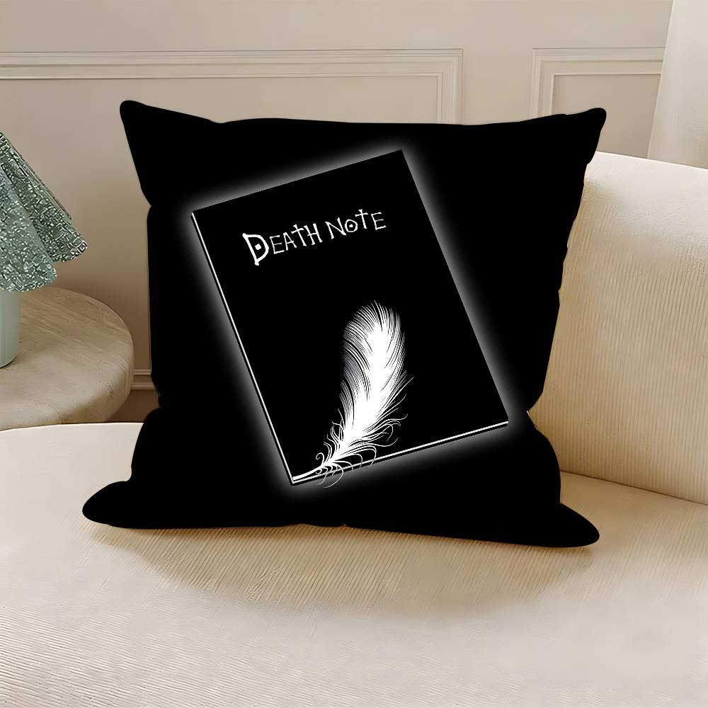 D-DEATH NOTE Pillow Case For R - Home Textiles Notes ulasan dan harga
