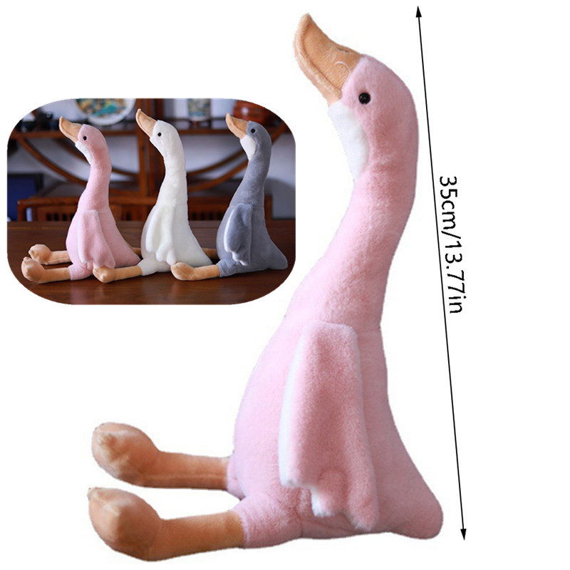 1Pc 35cm Long Neck Goose Stuff - Bolster Pillow Long ulasan dan harga