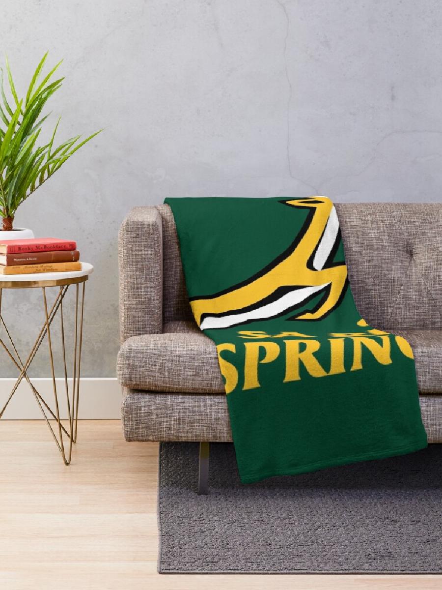 Springbok Rugby Throw Blanket  - Home Textiles Design ulasan dan harga