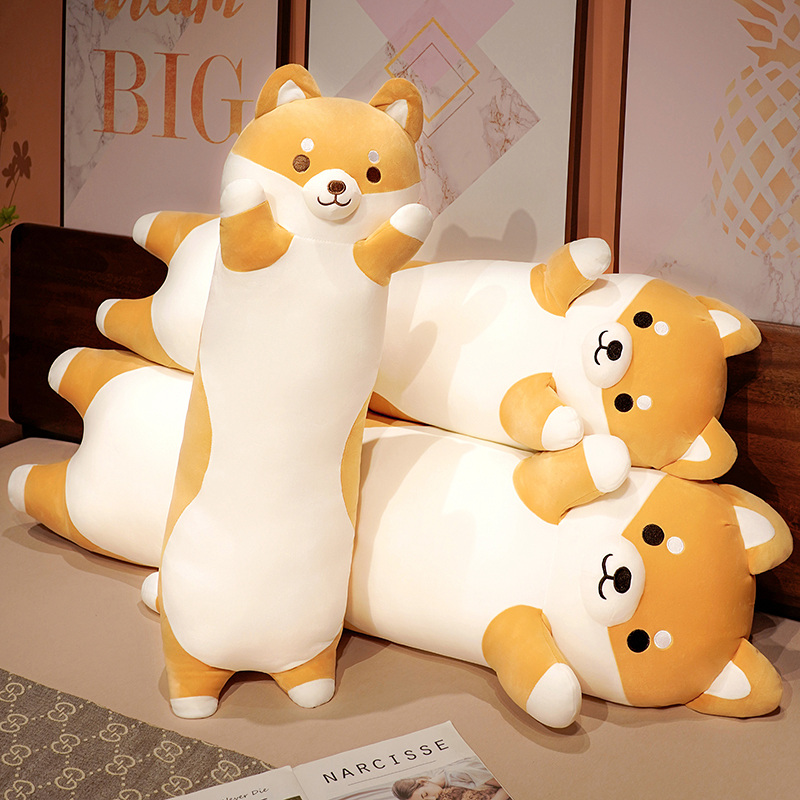 130cm Giant Long Shiba Inu Dog - Bolster Pillow Long ulasan dan harga