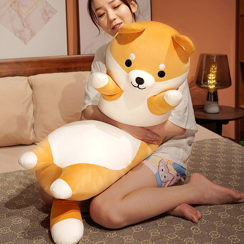 130cm Giant Long Shiba Inu Dog - Bolster Pillow Long ulasan dan harga