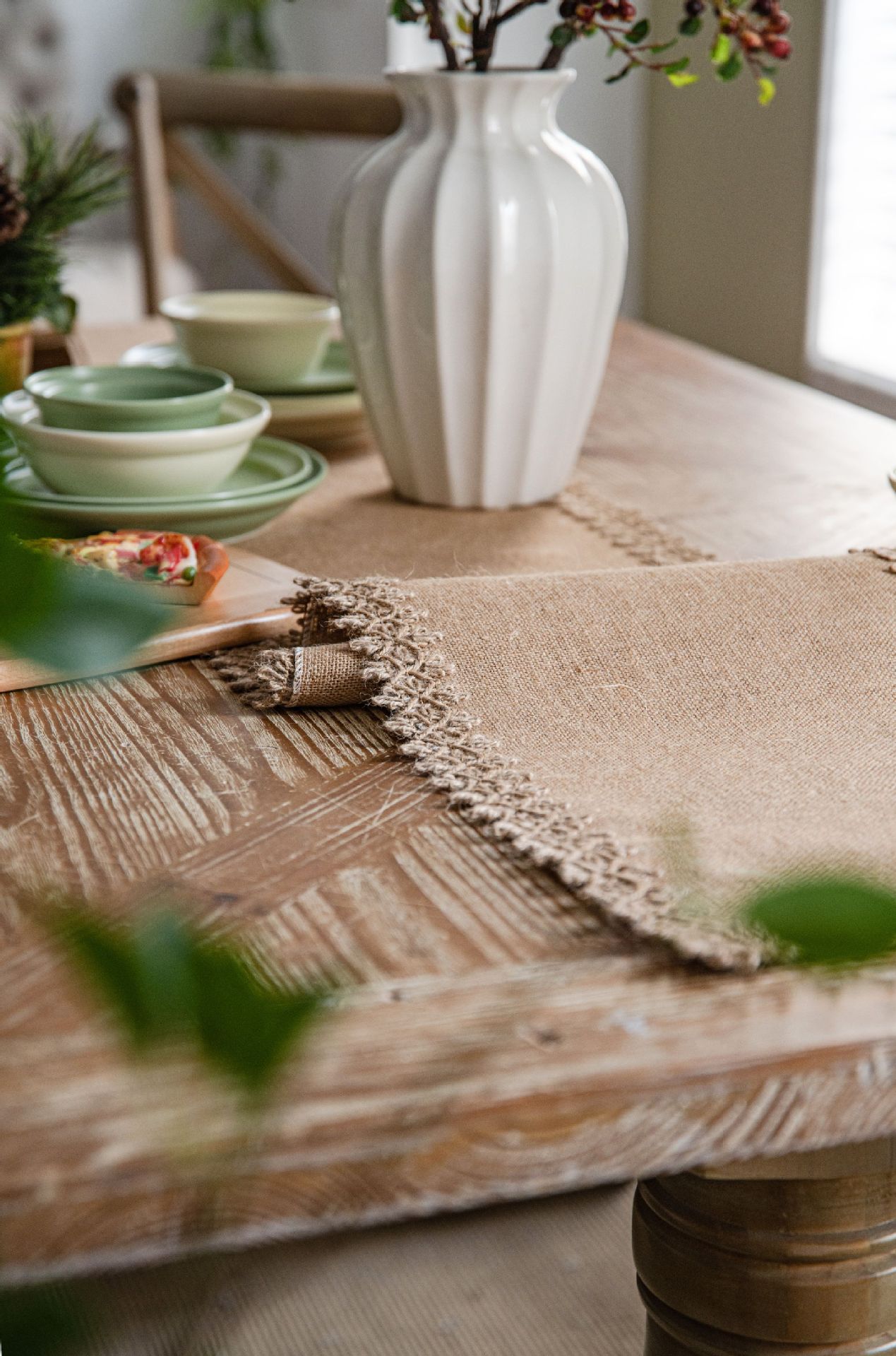 New Simple Lace Natural Vintag - Home Textiles News ulasan dan harga