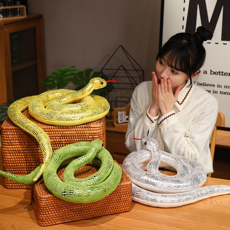 4 Colors Simulation Snakes Plu - Bolster Pillow Long ulasan dan harga